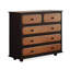 Commode d'appoint rétro grande capacité simple