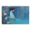 «Blue Garden Solitude», art mural sur toile tendue