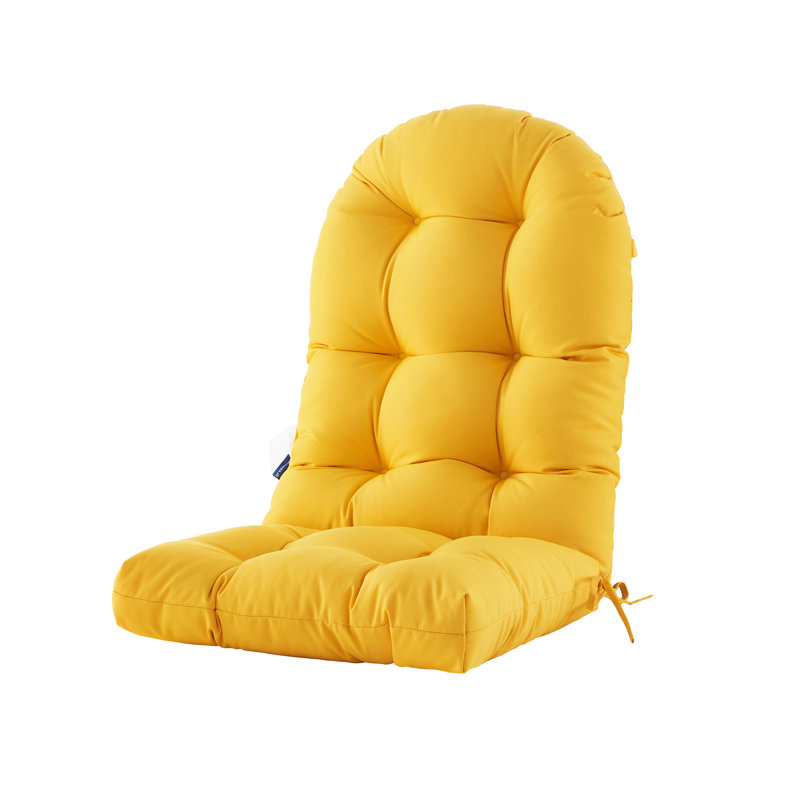 Outdoor 4'' Seat / Back Cushion, Yellow
