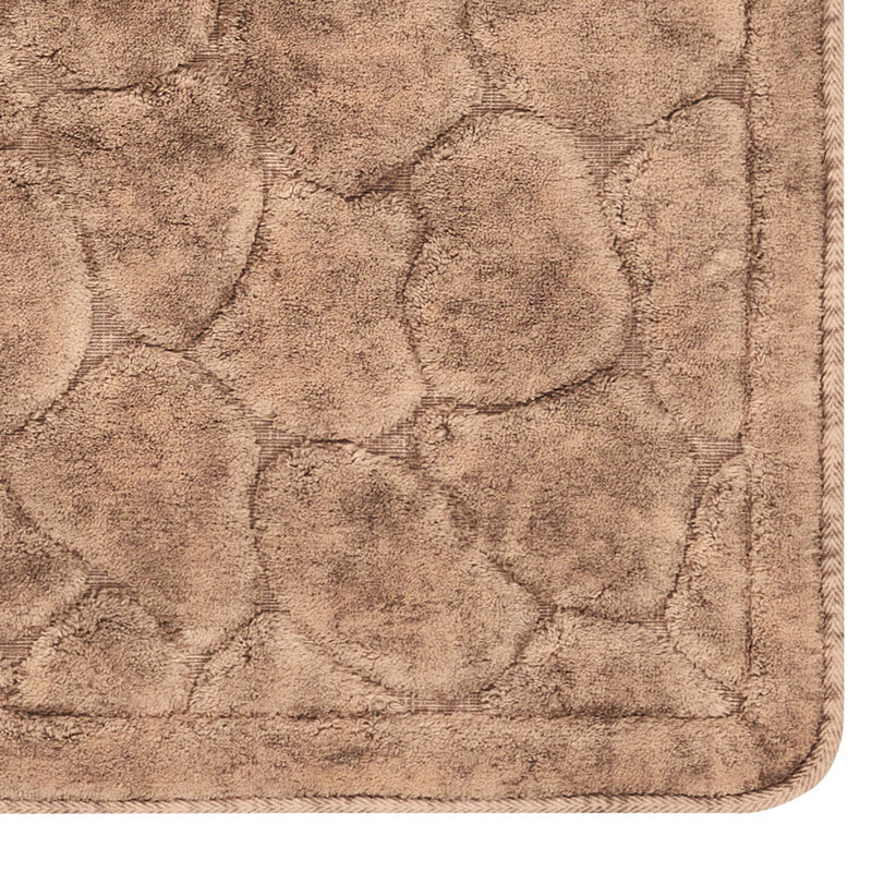 Ensemble de 2 tapis de bain Millgrove, Brun