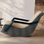 Chaise berçante ergonomique Modern Home