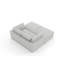 Canapé-lit modulaire en chenille 4 pièces 77,2 po avec 2 repose-pieds-132202718
