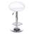 Swivel Adjustable Height Counter Stool with Metal Frame