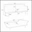Canapé-lit réglable et multifonctionnel avec structure durable pour un confort restreint et polyvalent, parfait pour les appartements et les studios.