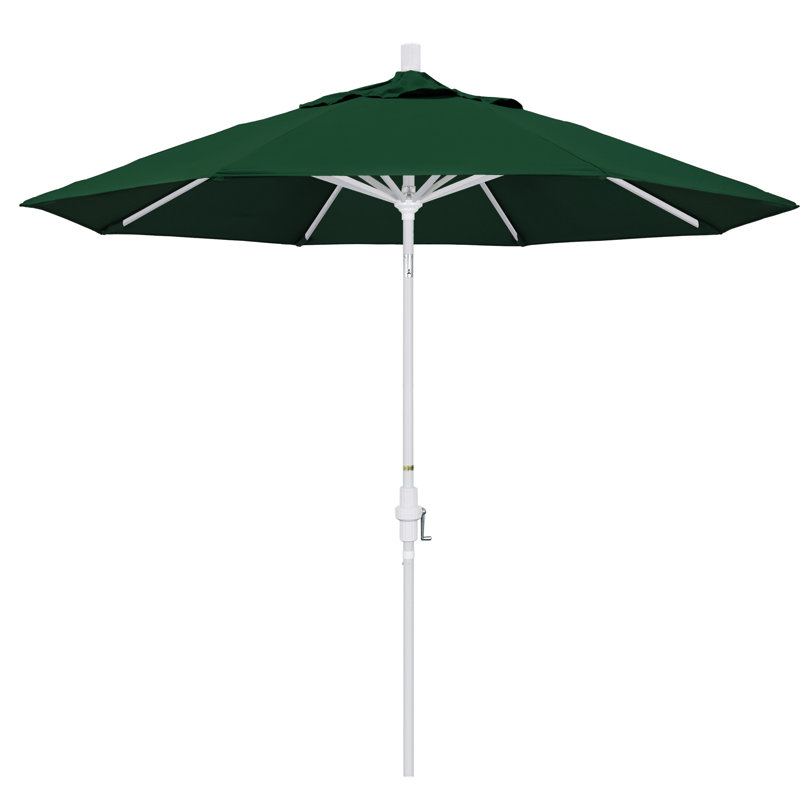 Parasol 9 'Market Sunbrella, Toile Sunbrella® vert forêt