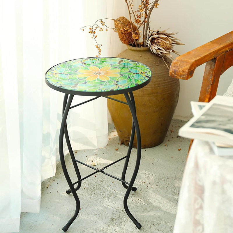 Table d'appoint d'extérieur Mosaic
