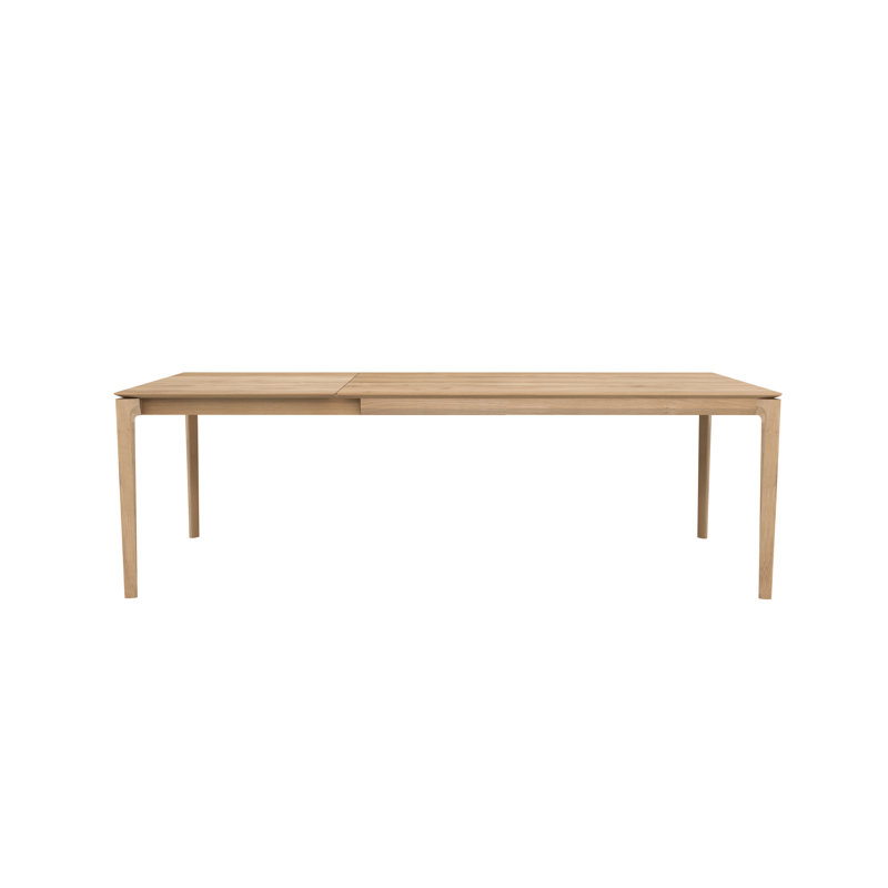 Bok Solid Wood Dining Table, 30"H x 94.5"L x 35.5"W, Brown