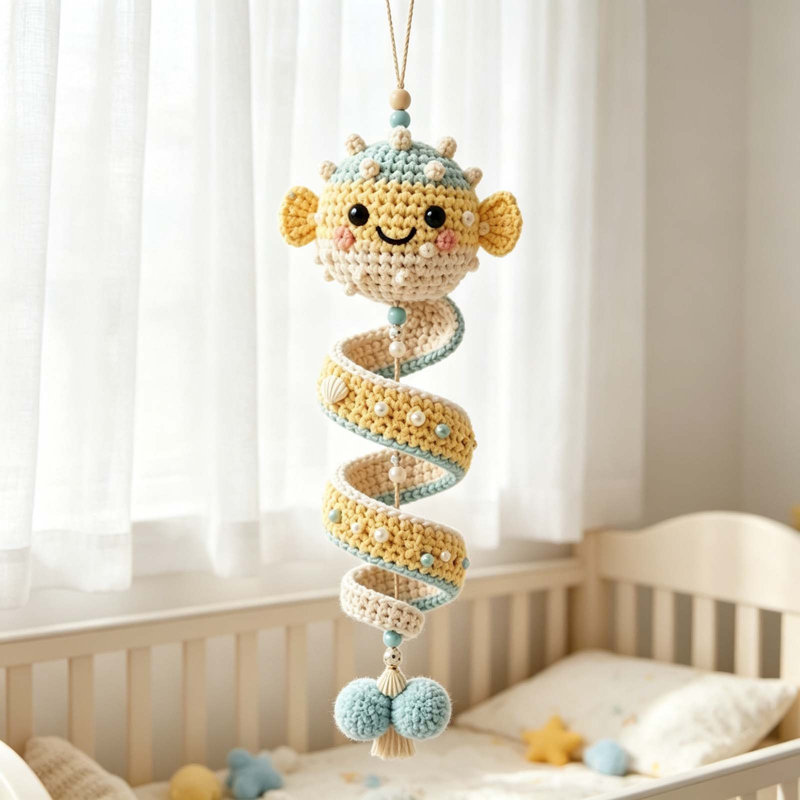Trousse de bricolage pour la décoration au crochet en duvet d'oie, MRH