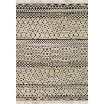 Leshly Cream Vintage Moroccan Area Rug