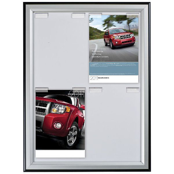 Cadre de tableau blanc, H 25,91 po x l 21,02 po x P 0,59 po