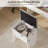 Vanity Desk With LED Light Mirror And Charging Station-2087350117