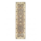 Wool Oriental Area Rug in Gray