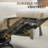 Power Recliner Chair, Swivel Reclining Nursery Rockers For Baby Room & Living Room With Chenille, Phone Holder, USB/Type-C Ports, Arm Storage, Light Brown-126695225