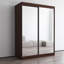Garde-robe en wengé avec miroir Aria-2070550544-2105991399