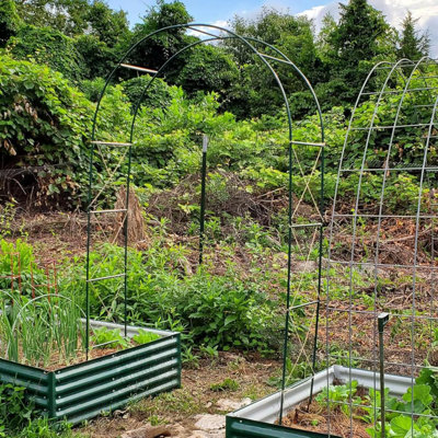 Tonnelle de jardin en métal pour l'extérieur