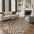Savanna Animal Print Machine Washable Leopard Black Brown Indoor Area Rug With Non-Slip Backing-1960931306-1946208180
