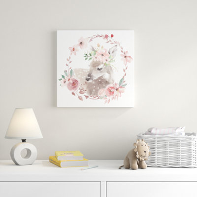 « floral fauve », art sur toile