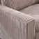 123.2'' Wide Modern Corduroy Power Reclining Sofa With USB Port