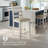 Somerville Upholstered Counter Stool with Solid Wood Frame