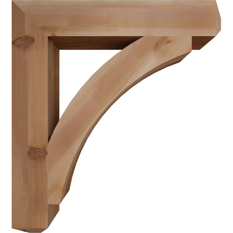 Support l 5 5 1/2 po x P 36 po x H 40 po Thorton Craftsman, H 40 po x l 6 po x P 36 po, Cèdre rouge de l'Ouest (lisse)