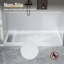 Ensemble de plancher de salle de bain préfabriqué 60 po x 36 po