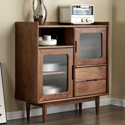 Petite armoire d'appoint rétro et minimaliste