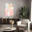 Art mural abstrait géométrique pastel Dreamscape-1261950045
