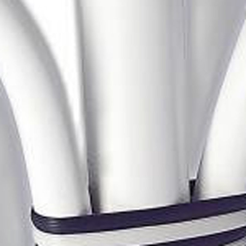 Charlotte Rattan Backless Bar Height Bar Chair, Counter Stool (24" Seat Height), White/Black, White
