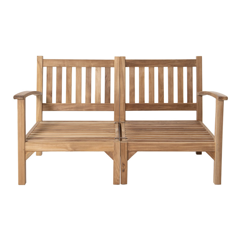 Huntington Outdoor 2 - Seat Loveseat, White Sunbrella®