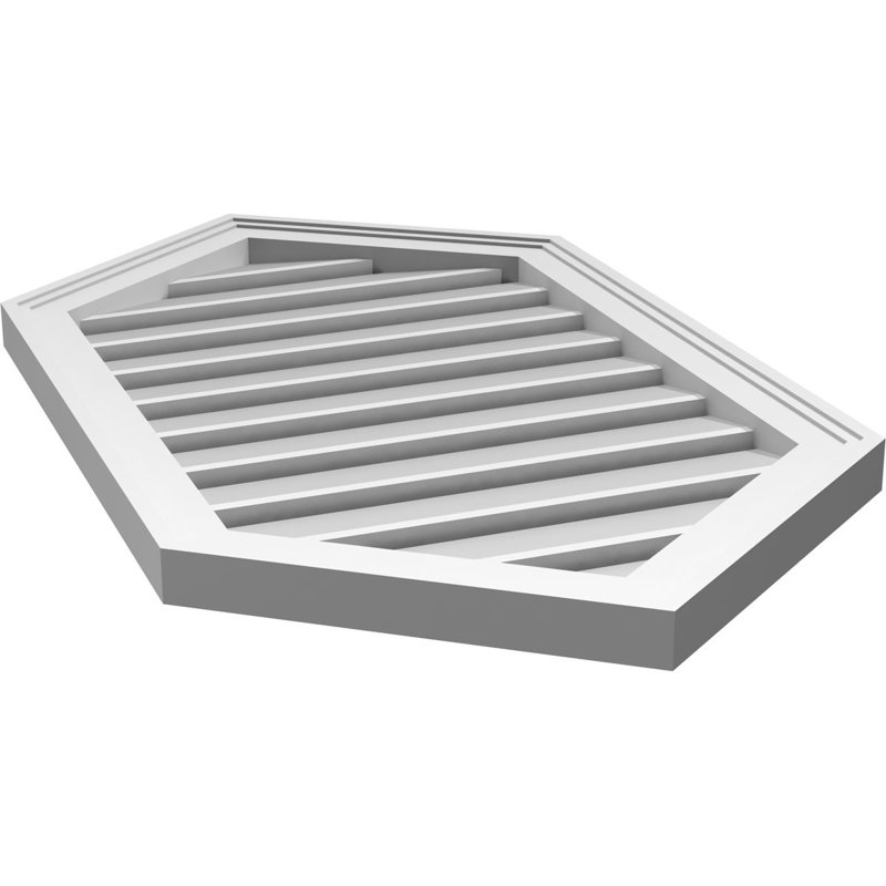 Pente verticale verticale en uréthane 9 pi, H 36 po x l 20 po x P 1,5 po