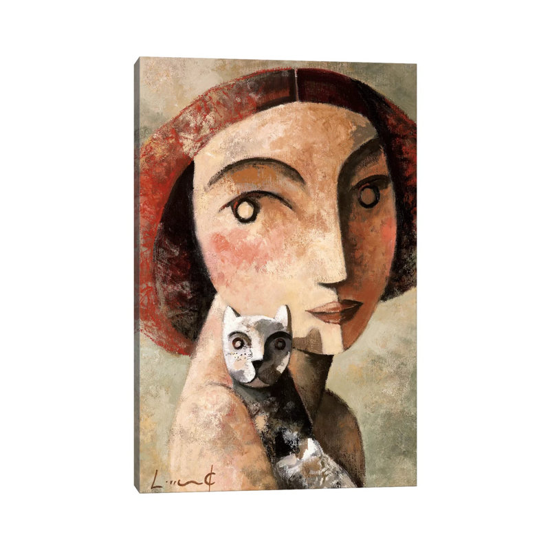 Mirame by Jacques Pilon - Wrapped Canvas Painting, 20.32 cm H x 30.48 cm W