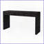 Table basse rustique avec 2 tiroirs, panneau de fibres à densité moyenne durable Bois d'hévéa, rangement sans encombrement pour le salon-535877011