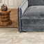Fauteuil inclinable en velours côtelé gris avec 2 repose-pieds, construction, tissu, éponge confortable pour le salon 2, bois doux pour le confort-101821890-101821893