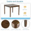Ensemble de table de salle à manger 5 pièces Elegant Elegant