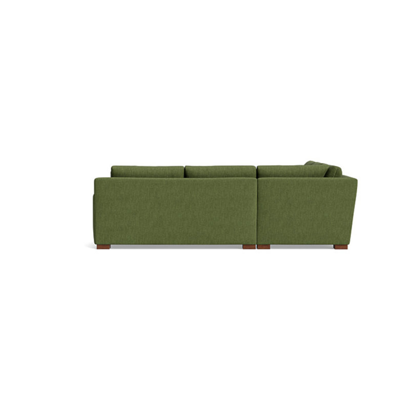 Catalina Sectional, Performance Weave - Basil, Left Hand Facing