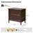 Lucious Transitional 26''W 2-Drawer Spindle End Table with Charging Station and Simple Assembly Set of 2-1724493059