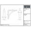 Hammer & Tongs - Curved Iron Shelf Bracket - D100mm - Raw