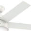 Ventilateur de plafond standard 46 po avec chaîne de traction et ensemble d'éclairage inclus Anslee-17799238