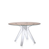Sir Gio Round Glass Dining Table