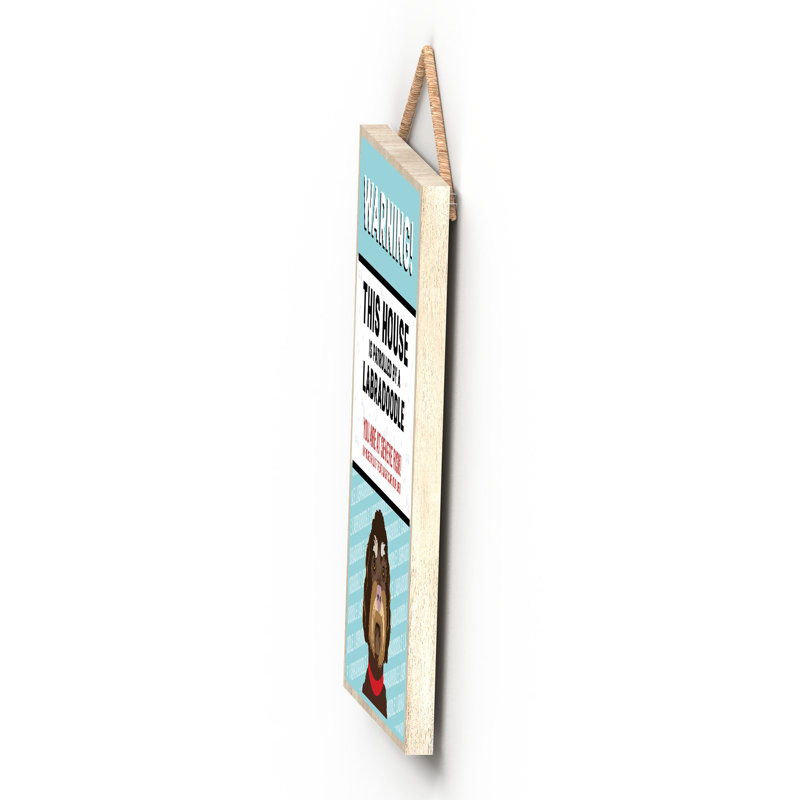Katie Pearson Wall Decor, Blue/Brown