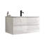 Meuble-lavabo mural 36 po avec évier en céramique, grand rangement, pré-assemblé-1626084784