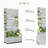 Planter Wall Metal Garden Bed Trellis, Elevated Planter Pot with Drainage & Lockable Wheels, Ideal for Climbing Plants, Vegetables, and Roses – Louver Pattern for Garden Enthusiasts-836050372-836050376