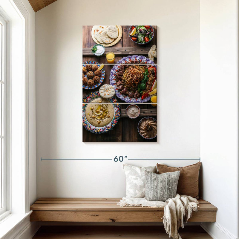 Yarlin Middle Eastern Meze, 45" H x 28" W