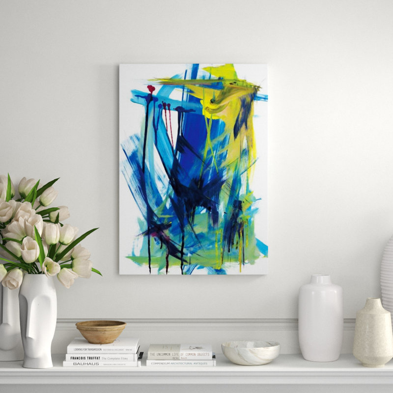 Soaring Birds Print by Youngstrom, 34" H x 24" W x 1.5" D, Glass Coat
