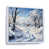Cadre flottant blanc