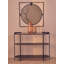 Maoli 100cm Glass Top Console Table