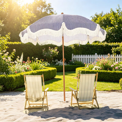 195cm Tilt Beach Parasol