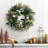 Pre-Lit Artificial Adorned Christmas Wreath