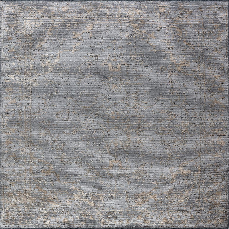 Rapture Abstract Area Rug, Square 9'