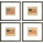 American Flags II Framed Art